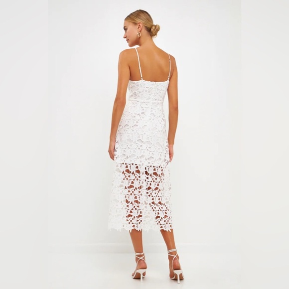 Endless Rose lace cami midi dress nwt - Picture 2 of 4